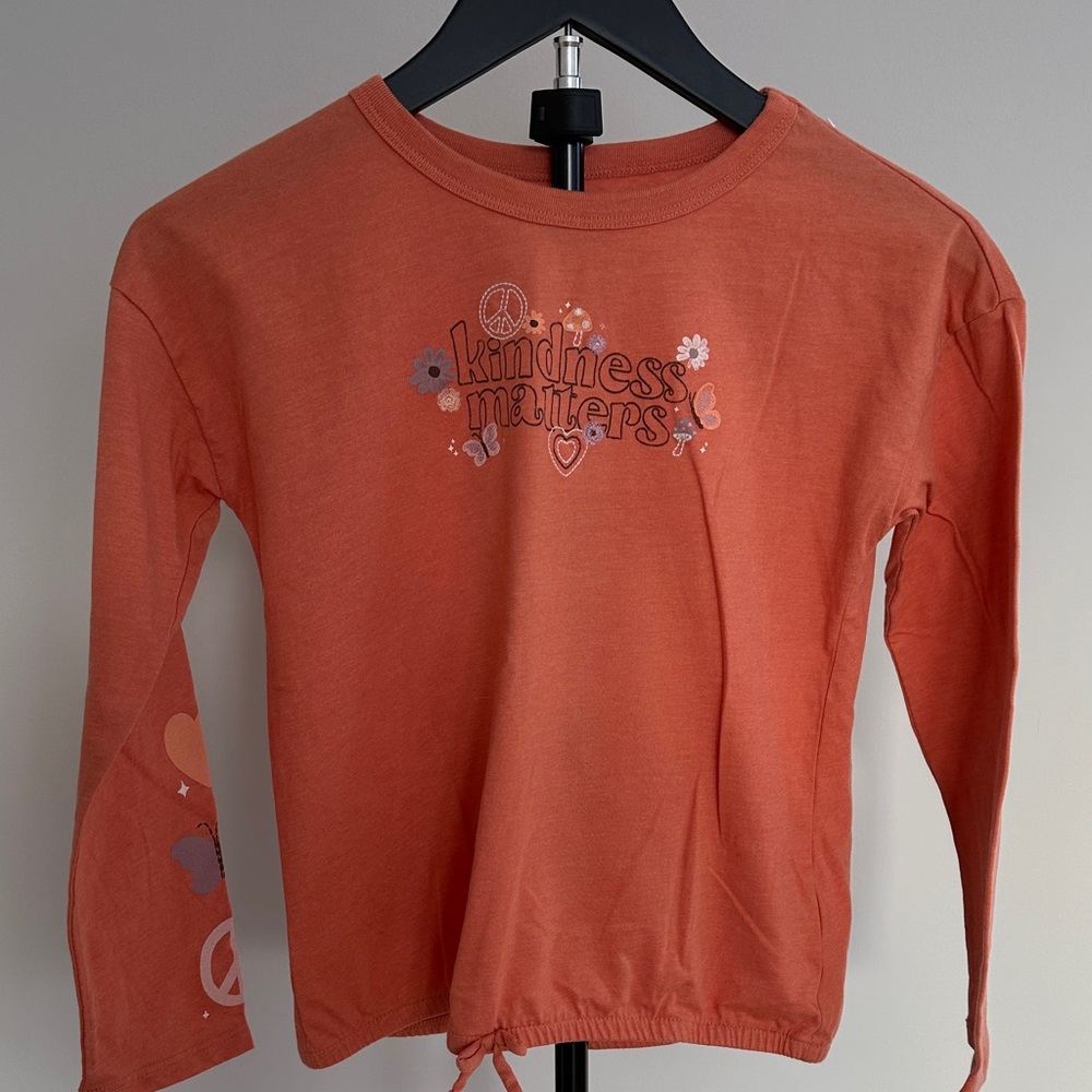 Carter's Orange Long Sleeve Tee - Kindness Matters - Picture 3 of 6